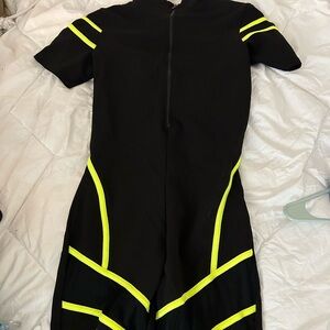 Fashion nova black one piece